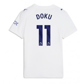 Manchester City Jeremy Doku #11 Tredjetrøje Dame 2026-27 Kortærmet